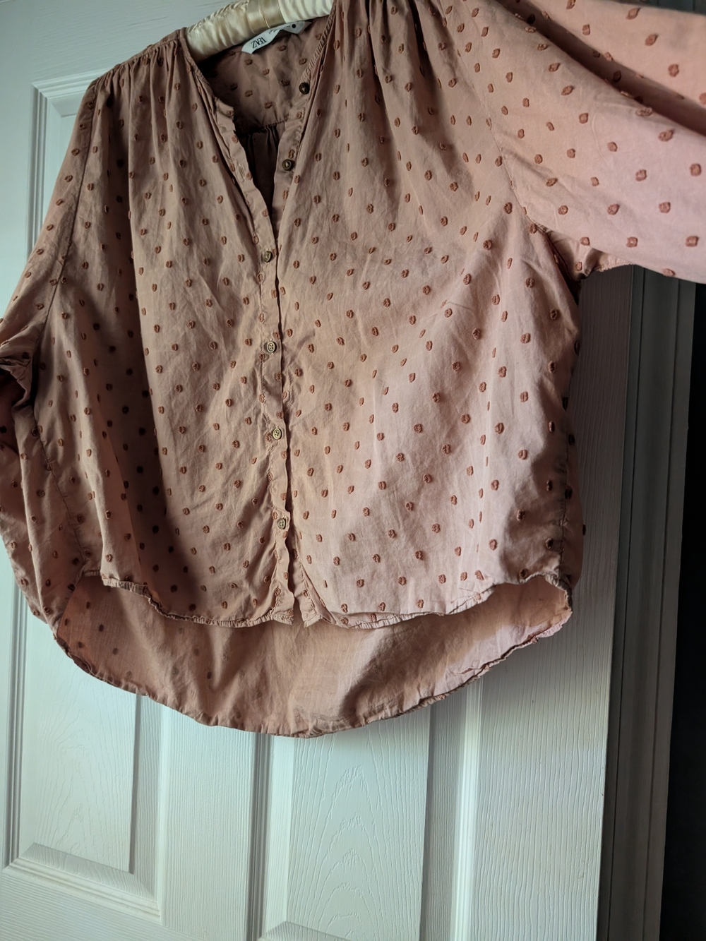 Zara Oversized Blouse - Picture 9 of 15